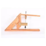 Handmade Wooden Vertical Pin Boring Jig