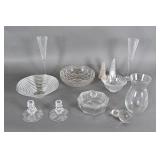 Clear Glass Assorted Tableware Items