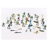 Multicolor Plastic Toy Soldiers And Weapons