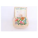 Embroidered Fabric Purse With Bucilla Needlecraft