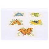 Decorative Cloth Moth Prints
