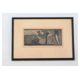 Nancy Barber Framed Abstract Artist Proof Print