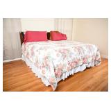 Henredon Scene One MCM King Size Bed w/ Mattress