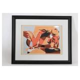 Sandra Mcwhinney Signed Cubist Art Print