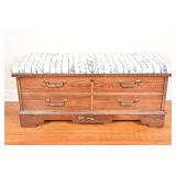 Vintage Lane Cedar Bench/Chest