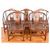 Henredon Caned Horseshoe-Back Dining Chairs