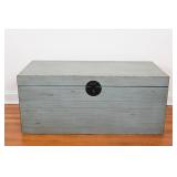 Chinese Inspired Wooden Chest