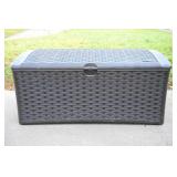 Woven Pattern Plastic Storage Bin