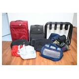 Luggage Rack, Suitcases & Bags