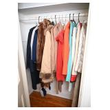 Brown Faux Fur Coat & Quilted Jacket