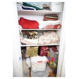 Variety of Household Linens and Textiles