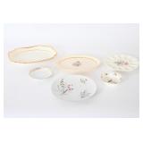 Assorted Floral Patterned Dinnerware