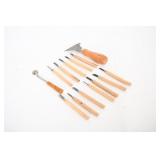 Vtg Wood Carving Tools -  Gouges, Chisels & Knife