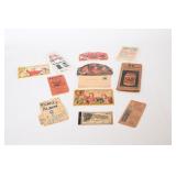 Vintage Advertising Notepads, Sewing Cards