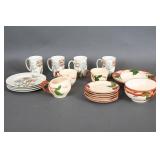 Franciscan, FF 'Pastel Poppy' Dishes