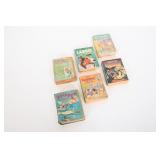 Vtg Children's Big Little Books - Popeye, Lassie