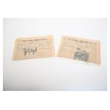 1940s WWII The Stars And Stripes Newspapers