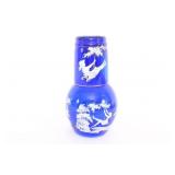 Fenton Cobalt Blue Carafe Tumbler Set