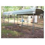 Metal Carport - Steel Frame w/ Roof Panels