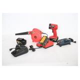 Vtg Power Tools - Skil Drill, Blower, Chargers