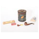 Vtg Granger Pipe Tobacco Tin, Pipes, Accessories