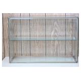 Vintage Small Glass Display Cubby