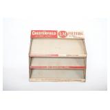 Vtg Chesterfield/L&M Filters Countertop Display