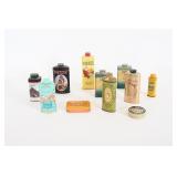 Vintage Talcum Powder Tins & Personal Care Items