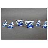 B/W Pattern Mini Ceramic Pitcher, Phonographs