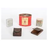 Vintage Cavalier Tobacco Tin, Cases