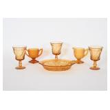 Vintage Amber Glassware - Fostoria, Indiana
