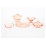 Vintage Old Colony Lace Edge Dish Set