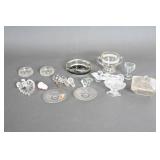 Glass Ashtrays & Decanter Toppers