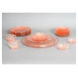 Rose Glass Dishware