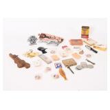 Matches, Bottle Caps, Pins, Lighters