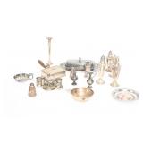 Metal S/P Shakers, Butter Dish