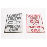 Dodge & Chevy Signs
