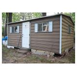 Metal Siding Storage Building/Utility Shed