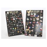 Vintage Hat & Dress Tac Pin Display Boards