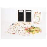 Vintage Button Covers, Pins, Patches & Assorted