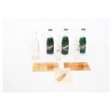 Vtg Grapette, Pepsi-Cola, RC Cola Bottles & Ads