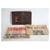 Historical Newspapers & Photo Book