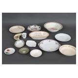 Assorted Ceramic Plates, Bowls, Cups