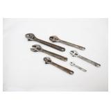 Vtg Adjustable Wrenches - Various Sizes