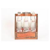 1940s Wooden Pepsi Carrier w/ Bottles