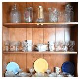 Contents Of Photos, Glassware, Fiesta Ware