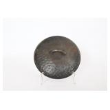 Vtg 'Ugly' Hammered Cast Iron Dutch Oven Lid #8