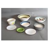Glass Plates, Bowls