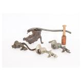 Antique Meat Grinders, Food Choppers