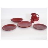Cinnabar Fiestaware Dishes